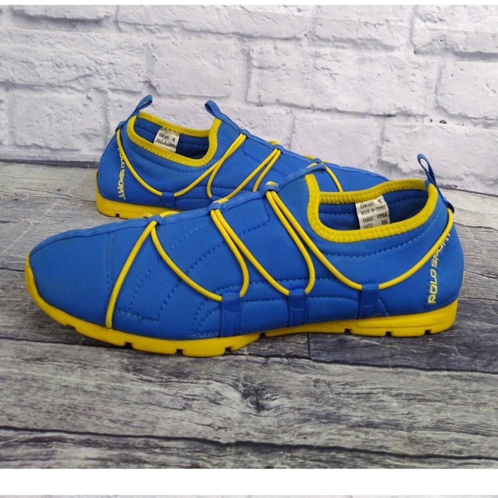 Vintage 90's Polo Sport Aqua Socks Water Shoes 9